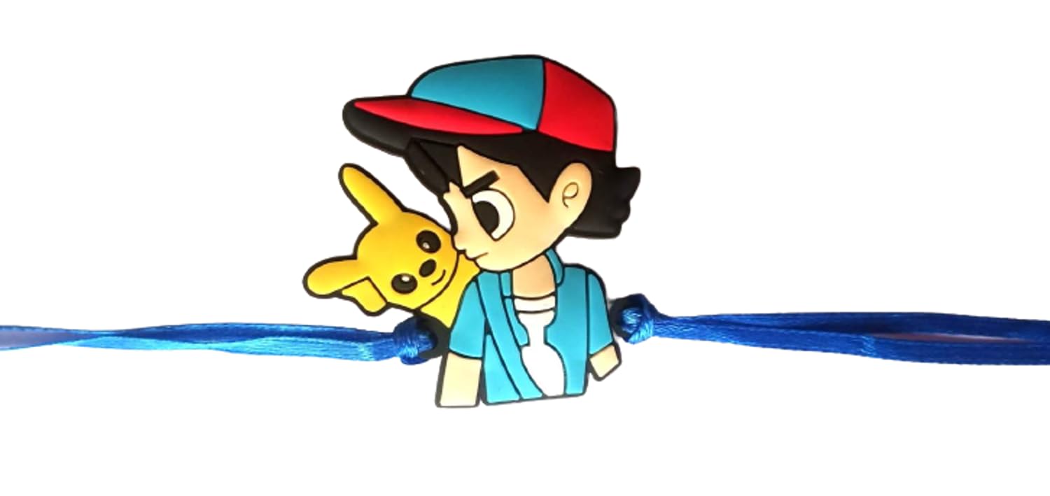 VR Creatives Rakhi for Brother Handmade Rakhi for Kids Raksha Bandhan Rakhi With Tika Set (Kids Pokemon) (B0CD778KB3) Amazon Price History, Amazon Price Tracker