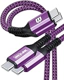 BrexLink Thunderbolt 3 Cable 5ft, USB 4 40Gbps Data Transfer 100W 5A Charger 5K@60Hz Type-C for External SSD, eGpu, USB-C Docking Station, MacBook (Grey)