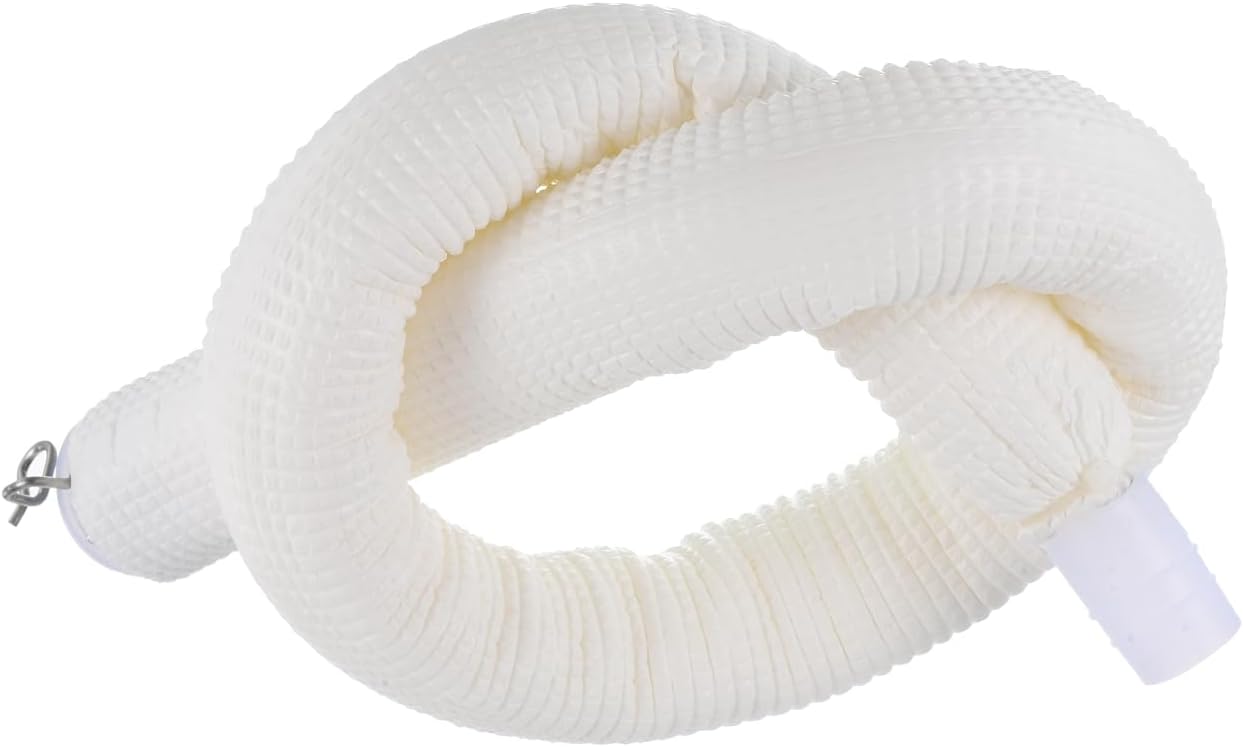 PATIKIL 2ft Drain Hose, Flexible Air Conditioner Water Pipe PVC Insulated Universal Tube for AC HVAC Indoor Internal Unit