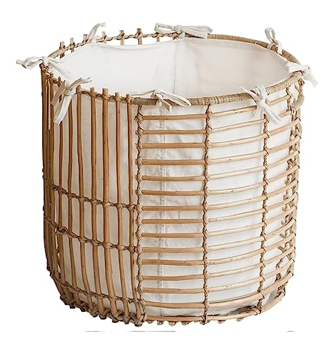Panier à linge sale en rotin 45 cm parfait pour sublimer votre salle de bain