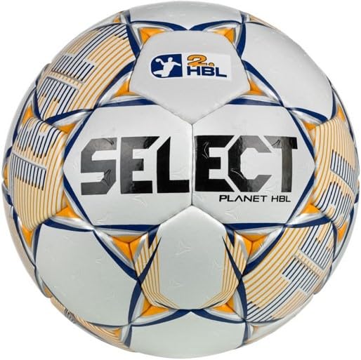 Select Piłka ręczna Ultimate 2. HBL Planet Bundesliga piłka do gry szary/żółty v25 rozm. 3