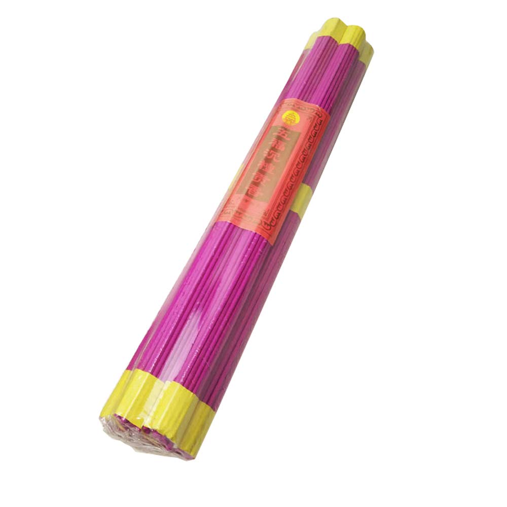 LINGS Chinese Incense Sticks/Joss Sticks(185 Sticks),Red Vanilla Sandalwood Meditation Worship Ancestor Home Buddhism Incense,32cm/12.6in