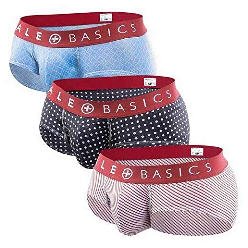 MALEBASICS Mens Brief 3-Pack2