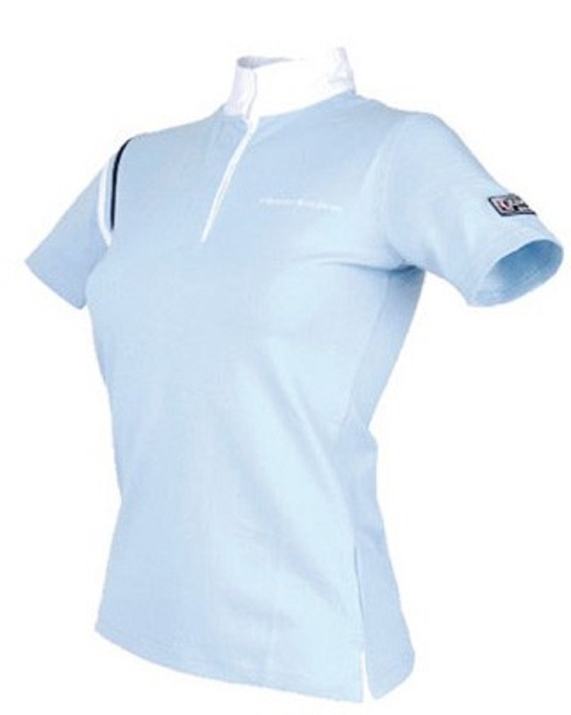 Kingsland Classic Show Shirt Short Sleeve-Light Blue (LS-PS-502)