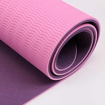 Gymo Ecological 6mm TPE Yoga Mat Pilates Cushion Plum