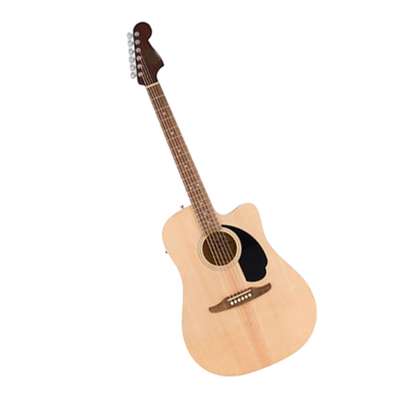 Gitara Elektryczna Gitara Akustyczna Dla Początkujących Z Wbudowanym Tunerem Wykończenie W Naturalnym Drewnie Zaprojektowana Miłośników Muzyki
