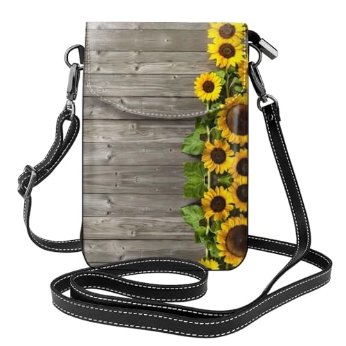 Sac à bandoulière tournesol doux pour petites pièces et voyages