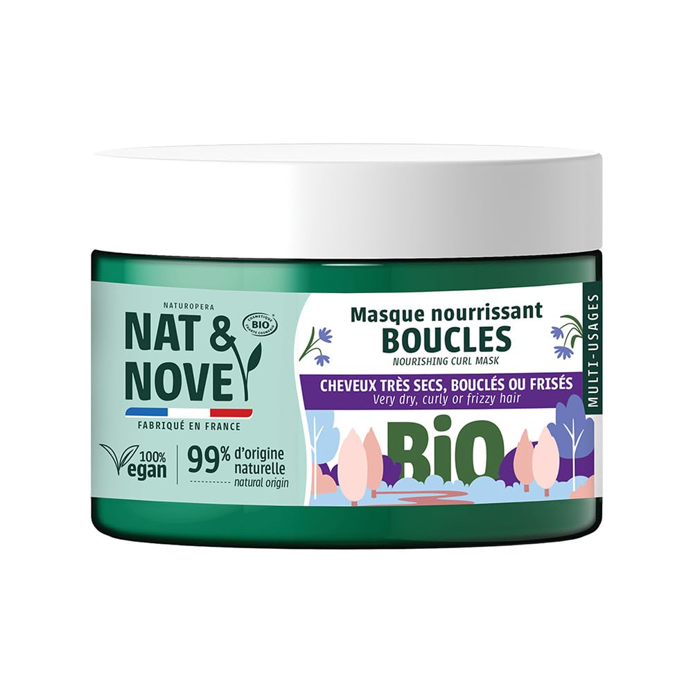 Nat & Nove Organic Care Kapillaire Mask 3-in-1 Curly Hair 300 ml