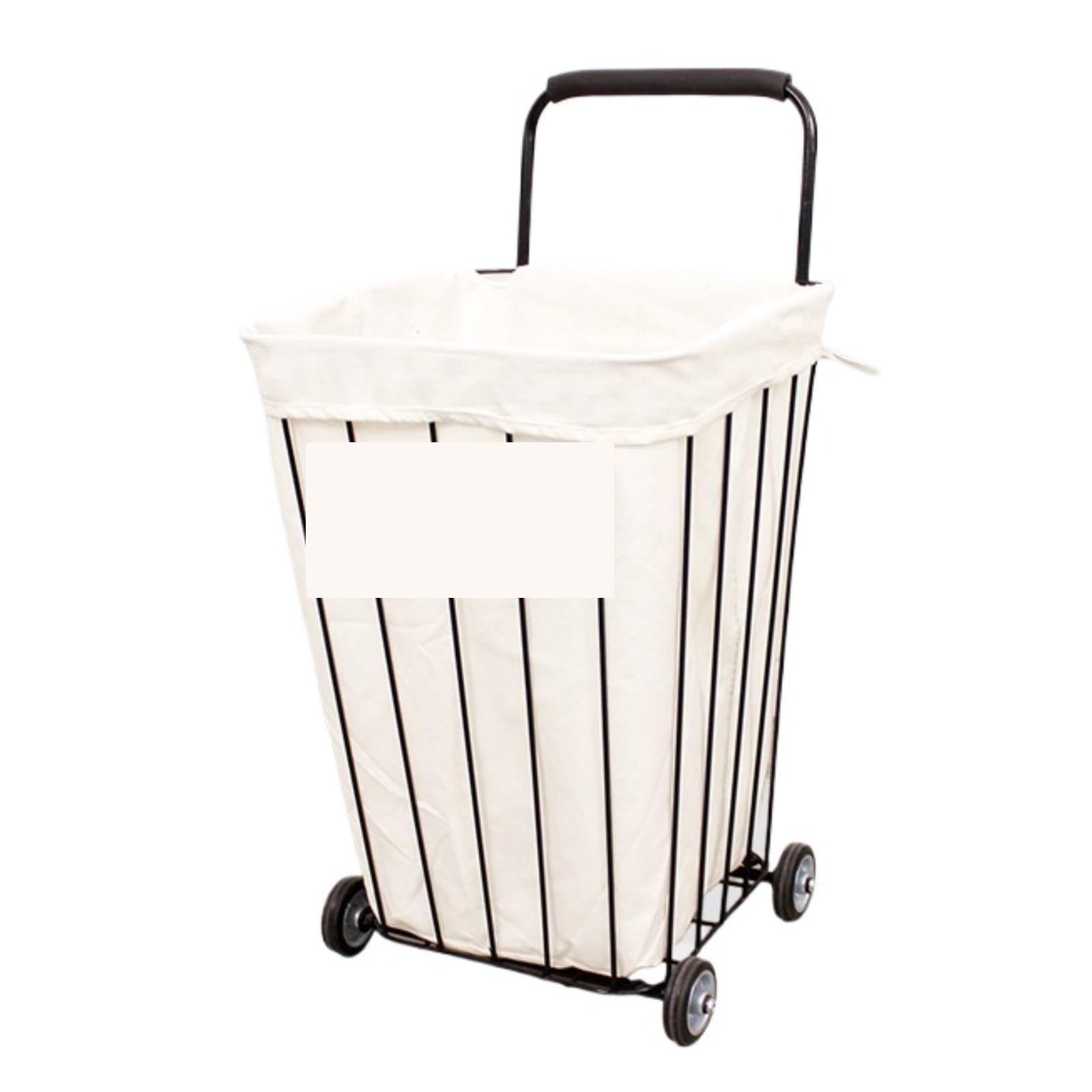 Dannmpx White Shopping Trolley Shopping Cart Detachable Removable Washable Liner For Grocery Utility Cart(White)