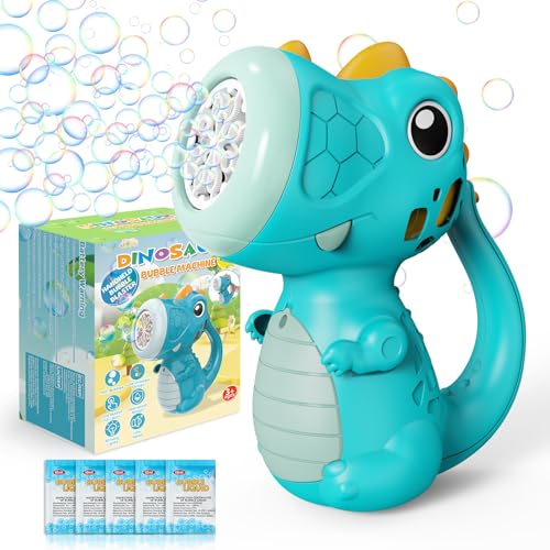 PANACARE Dinosaurier Seifenblasenmaschine, Seifenblasenspielzeug...