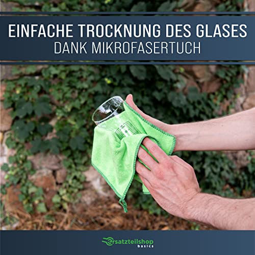 Regenmesser Ersatzglas 35 mm/qm für Frosch, Rabe und Maus inkl. Halterung Niederschlagsmesser Glas Wassermengenmesser