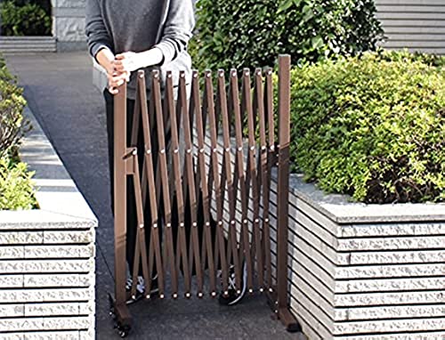 Amazon | フェンス 3m アルミ 目隠し 屋外 ゲート 伸縮 門扉 ペット 