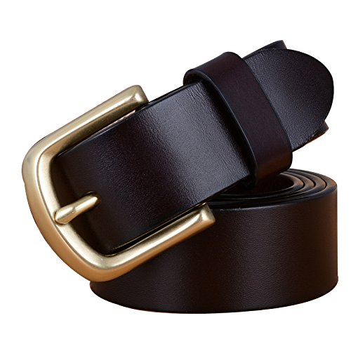 Heel Men's Real Leather Belt Vintage Series Classic Universal Fit 100