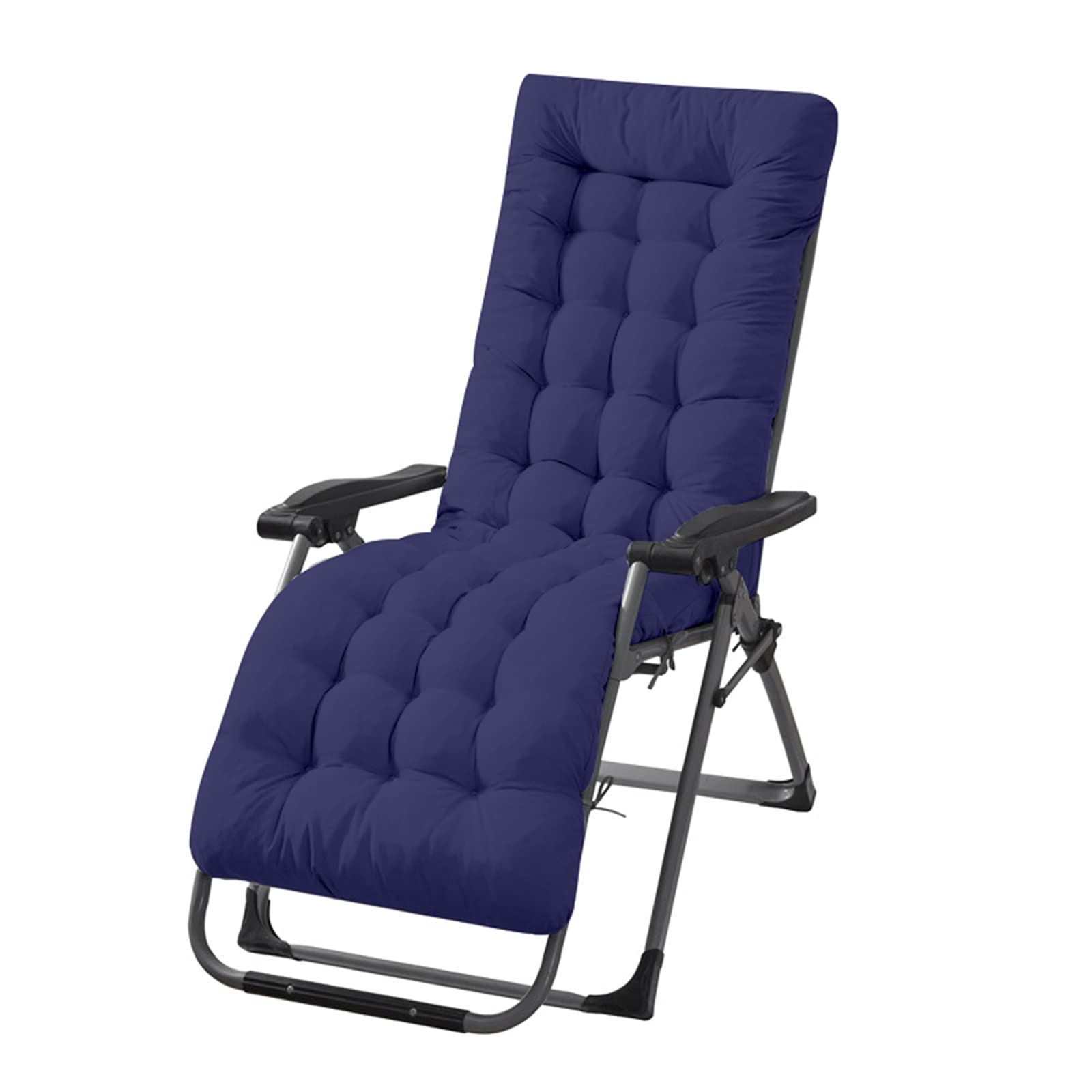 Coussin sun lounger 120x48cm épais et antidérapant pour chaise de jardin