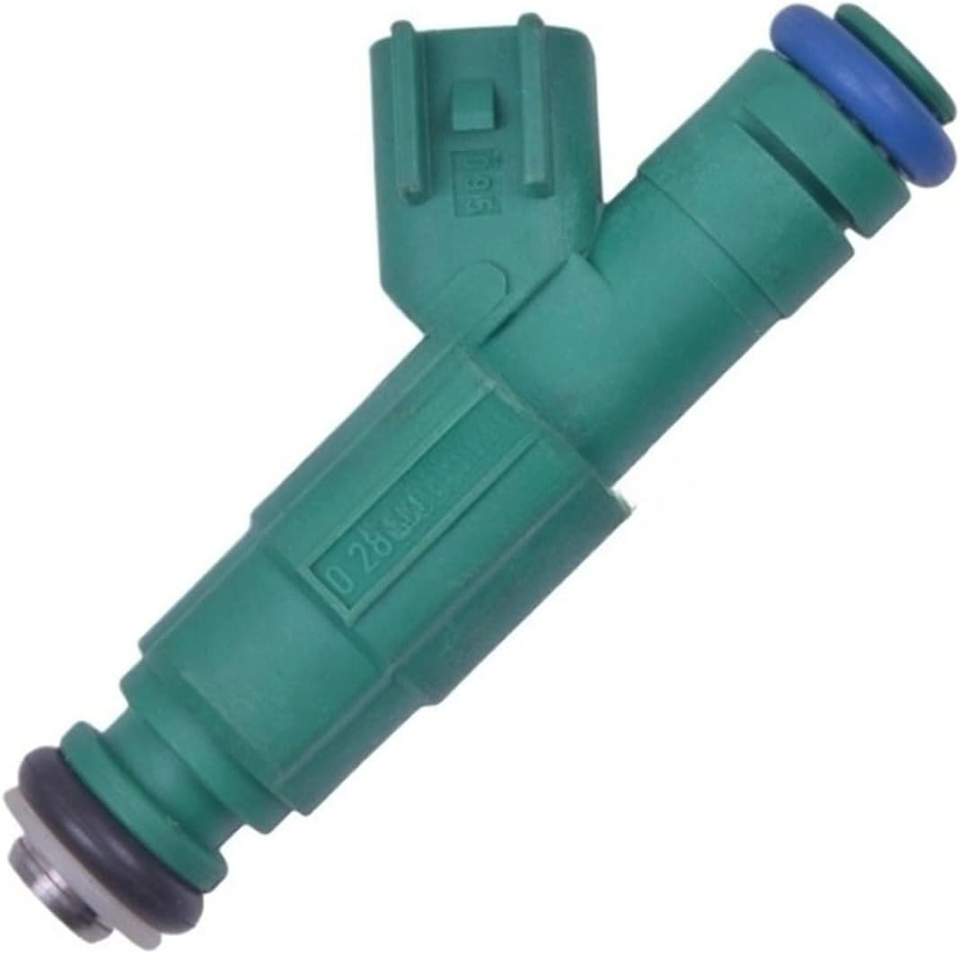 0280156193 Nozzle Fuel Injector Compatible with Mazda 2.3L L 03-07 Car Fuel Injection Injectors Replacement Petrol System Engine Direct Replacement High Performance Fuel Injection Kit