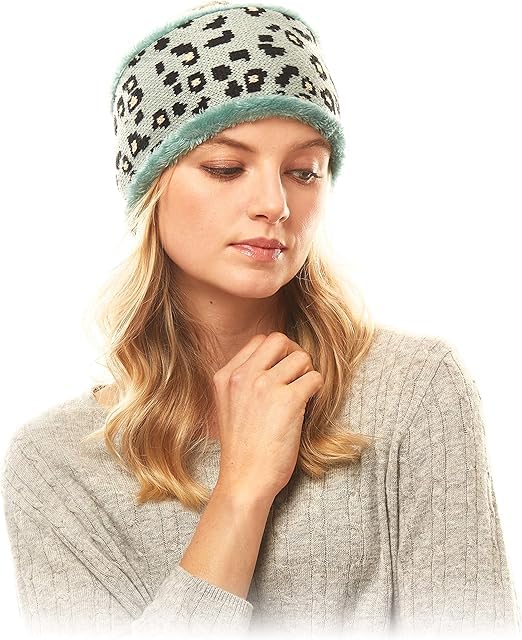 devil Wide Headbands for Women, Boho Bandeau Head Bands, Workout Head Wraps, Stretch No Slip Hair Wraps (Mint)-picture-21