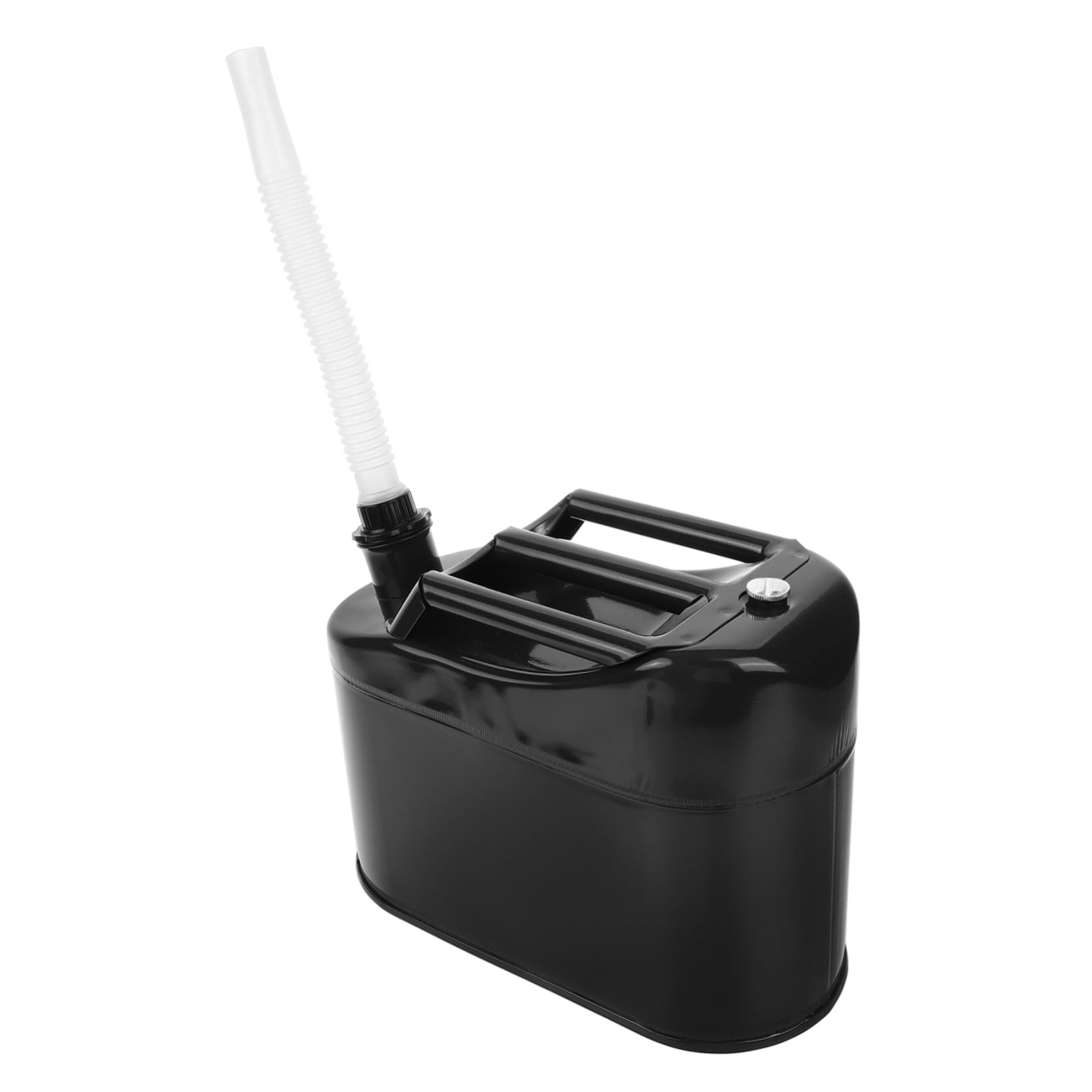 Bidón de Gasolina Portátil 5l de Acero al Carbono, Verde | Transporte Cómodo, Diseño Portátil, Formato Compacto para Reserva de Combustible