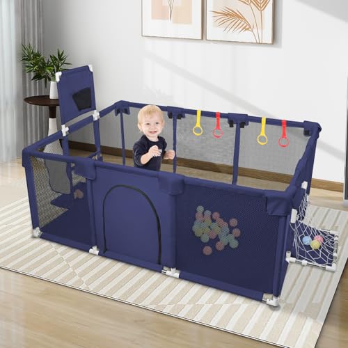 ୨୧┈┈【FACILMENTE PIEGHEVOLE】: il nostro box pieghevole è il compagno di viaggio ideale. Compatto, portatile e facile da piegare, questo box per bambini può essere facilmente trasportato ovunque tu vada per un ambiente di gioco quotidiano sicuro e conveniente.