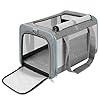 Pet Carrier for Large Cats 20 lbs+ / Soft Sided Small Dog Travel Carriers Top Load/Collapsible Carrier Bag for Big Cat / 2 Kittens Sturdy Transport Carriers Long Trips/Medium Cats 15 pounds