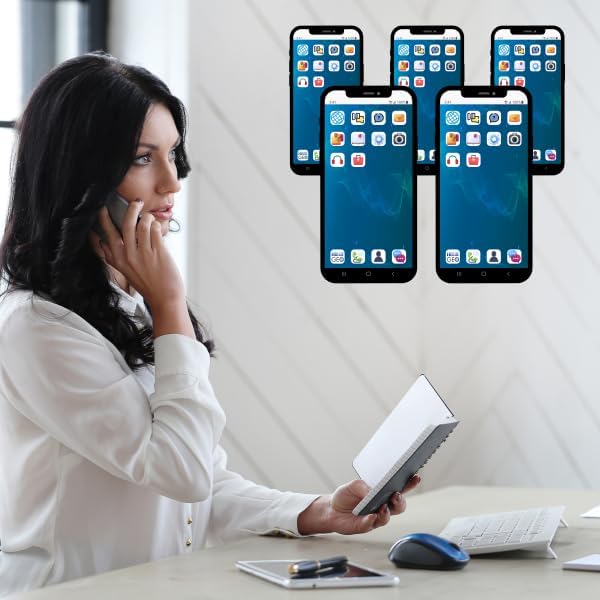 XBLUE Sistema telefónico Cloud para pequeñas empresas para (5) teléfonos iPhoneAndroid. Utiliza tu teléfono inteligente como extensiones de sistema