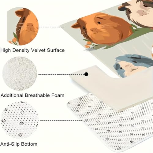 Tapete de cocina absorbente contra salpicaduras, alfombra lavable y transpirable 7