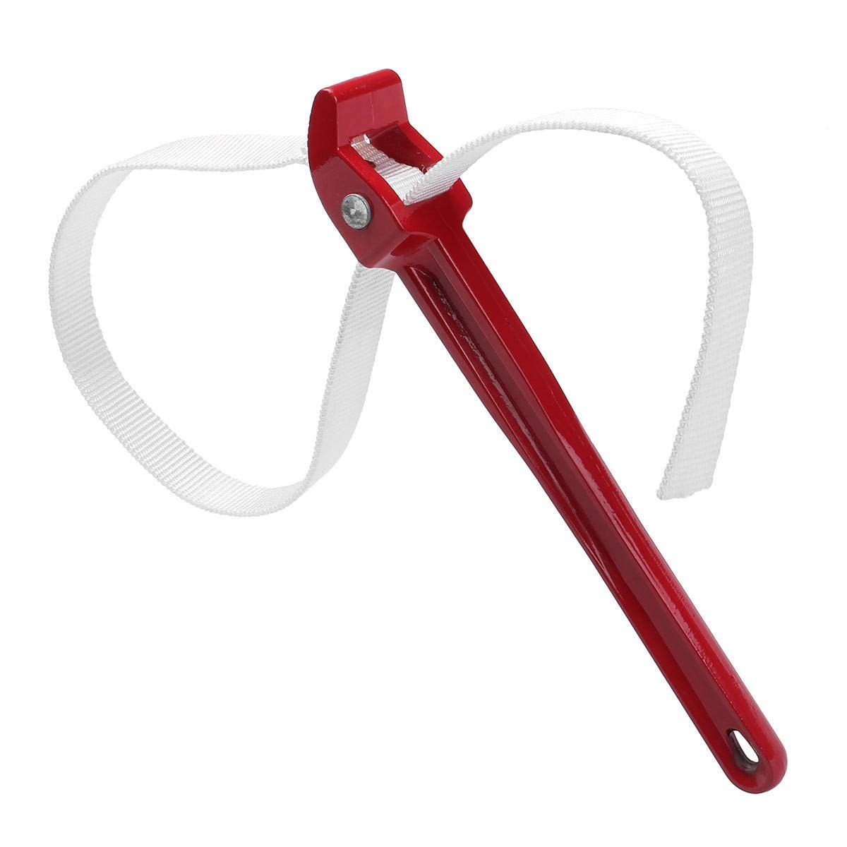 LHQ-HQ Hand Tools Tools Strap Wrench 32 Inch Length Non-Marring Nylon Belt 12 Inch 30cm Handle