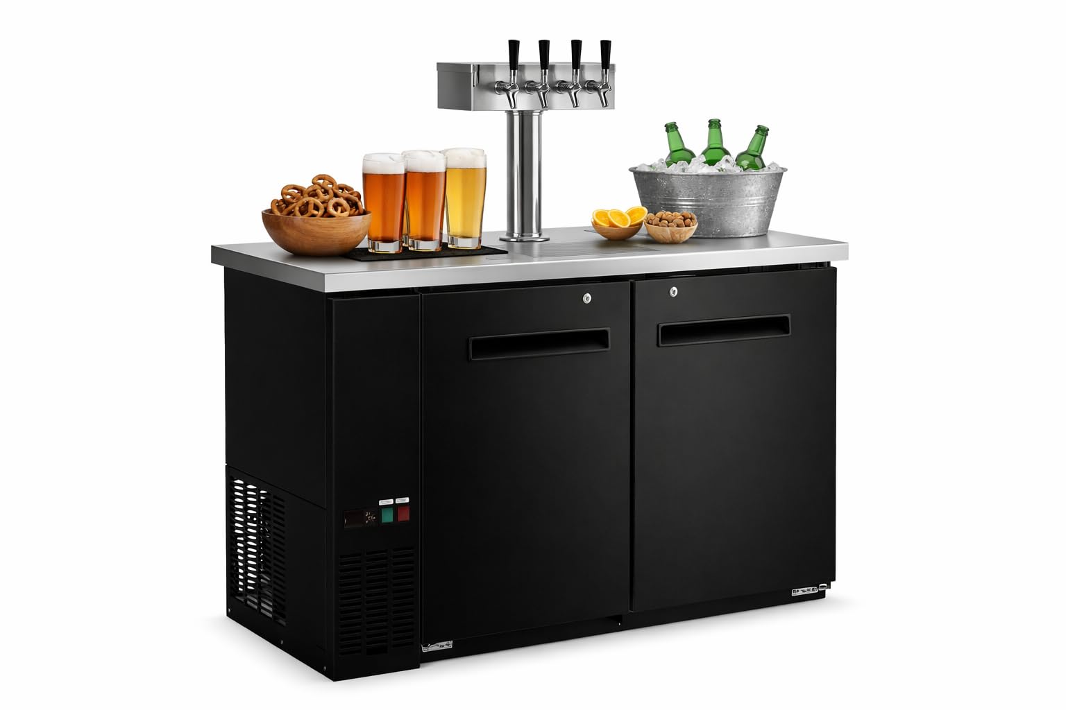 Glownary 178udd484 Kegerator Black