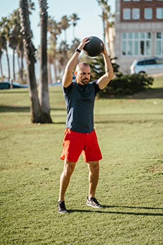 Living.fit Slam Ball For Building Strength Workouts – 50 Lb Rubber Coat Slam Medicine Ball For Cross Training (50) #TOP2