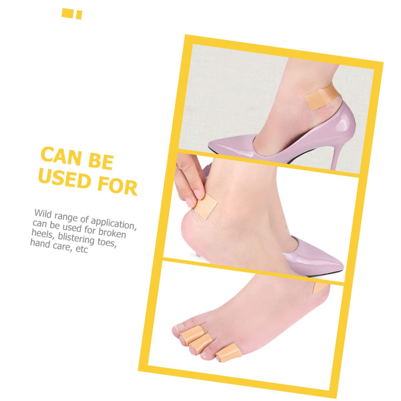 18rollos Parches Para Talones De Pe Foam De Evitan Ampollas y Rozaduras Zapatos Ajustables y