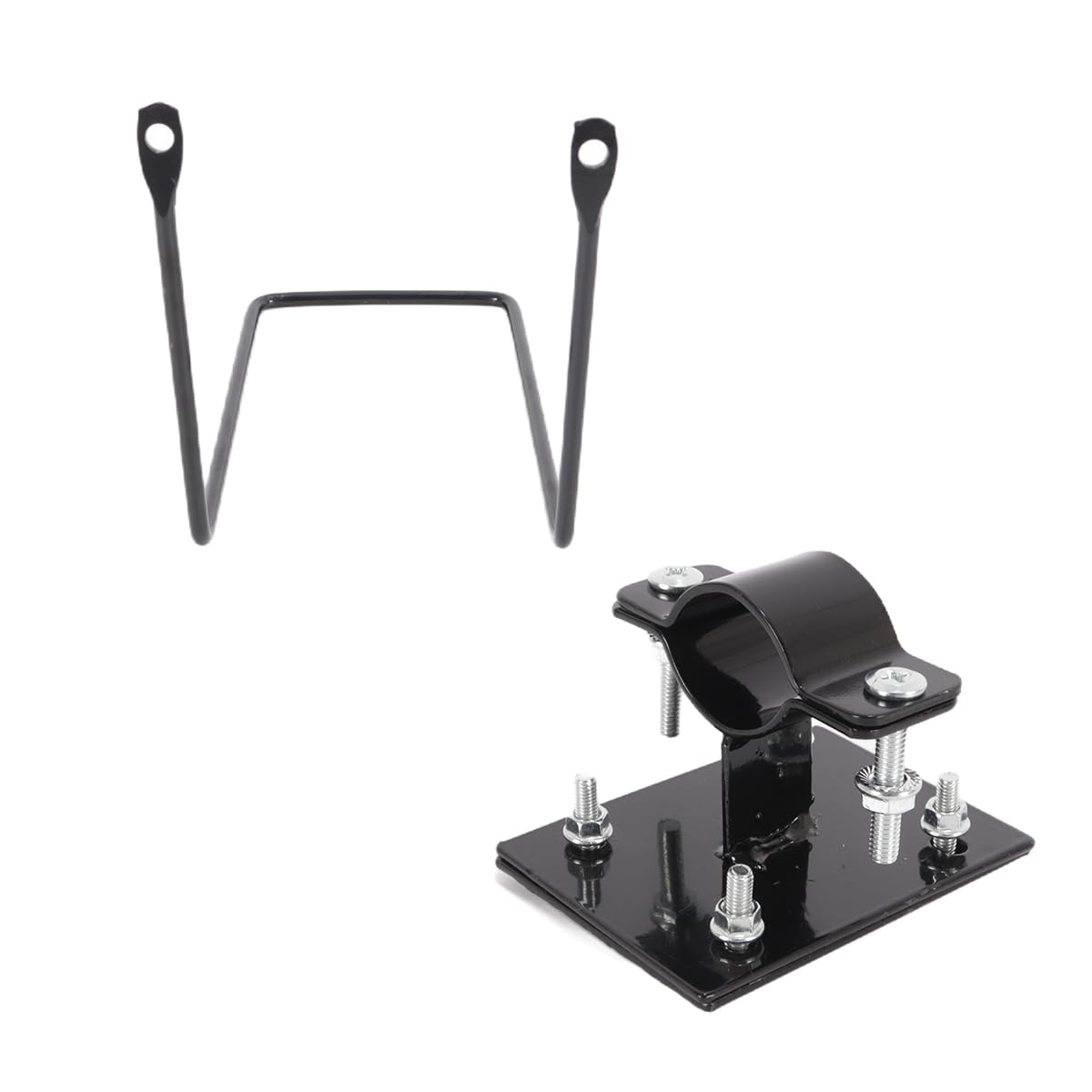 Alide Supporto Per Fissaggio Cestino Bici, Telaio Di Supporto Per Cestino Anteriore Auto, Telaio in Ferro, Lamiera Di Ferro Per Scooter E Bici Elettriche