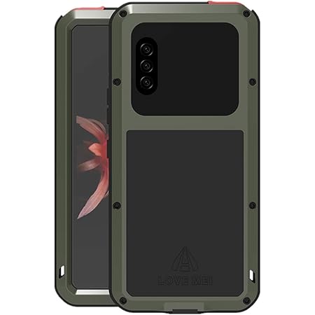 Amazon Sony Xperia 10 Ii ケース Love Mei 正規品 金属合金 360度保護 落下保護 軍用 耐衝撃 ケース アルミバンパー ケース 強化ガラス内蔵 Sony Xperia 10 Ii 2020 耐衝撃 生活防水 防塵 三防アルミケース グリーン Love Mei ケース カバー