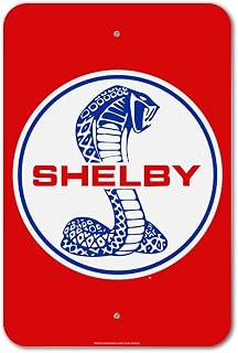 GRAPHICS & MORE Shelby Cobra Patriotic Logo Home Business Office Sign