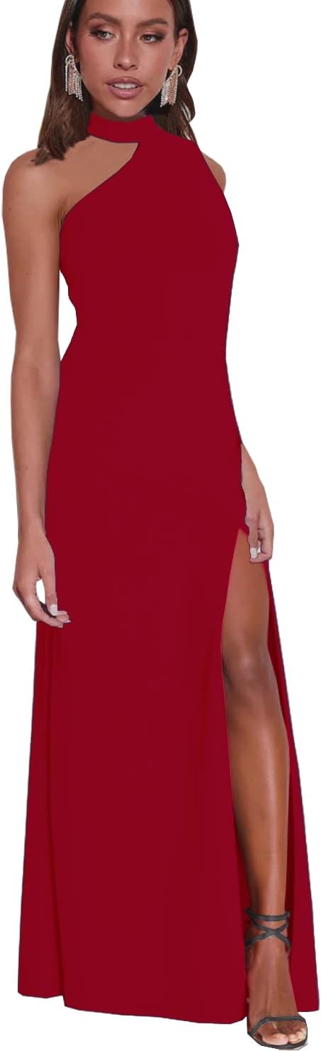 Wedding Guest Dress 2025 Cutout Cocktail Party Maxi Dresses - Image 2