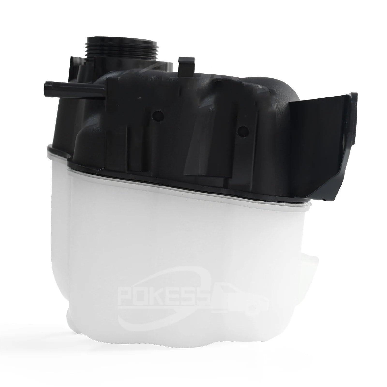 Depósito de expansión Tanque de refrigerante, depósito de expansión de rebose del radiador del motor, botella con tapa, compatible con Ford Explorer AG1Z8A080S