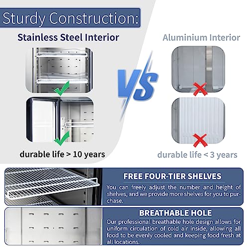 True commercial refrigerator reach-in