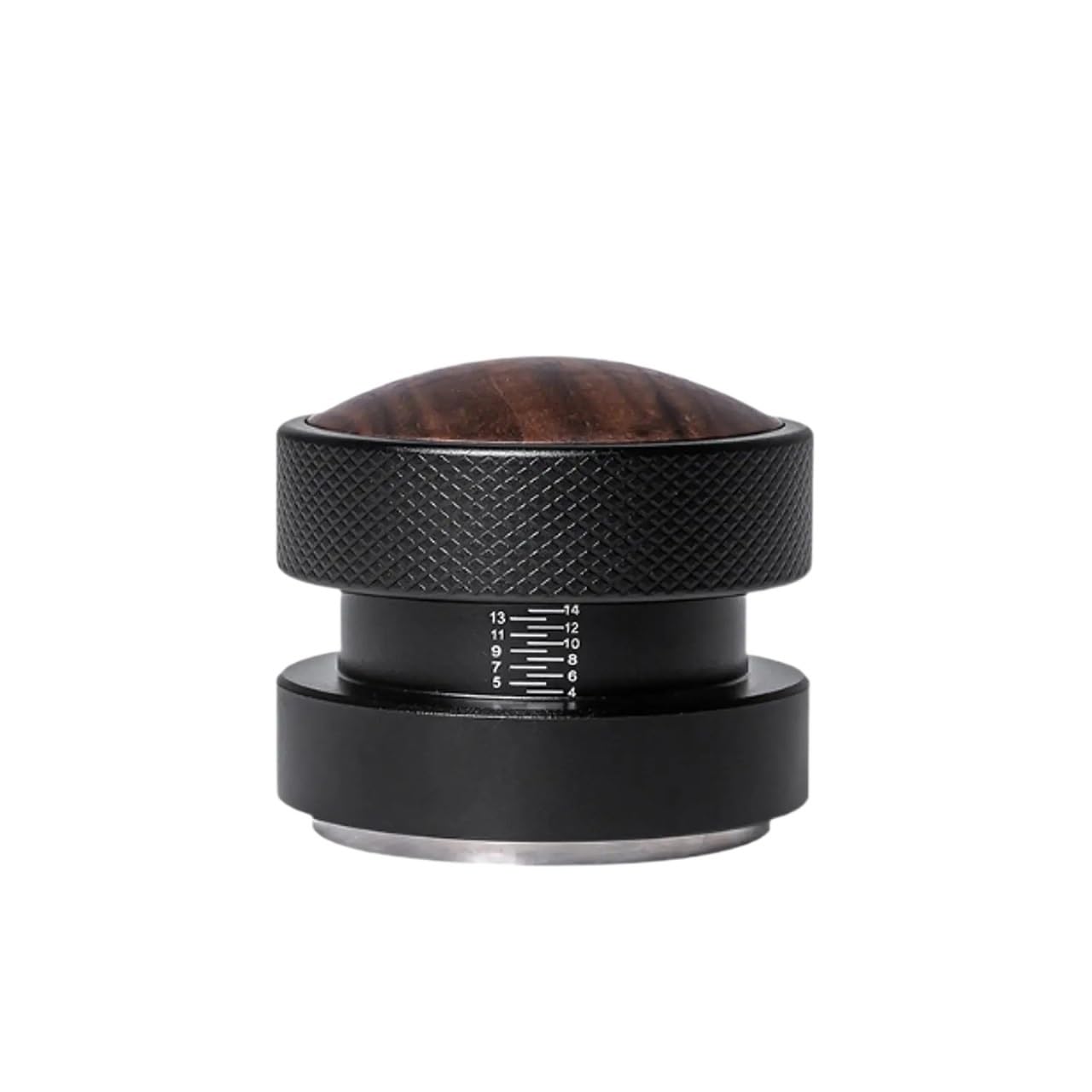 El café golpea, Tamper de café expreso acero inoxidable, 51mm/53mm/58mm, for hogar y cafetería(58mm)