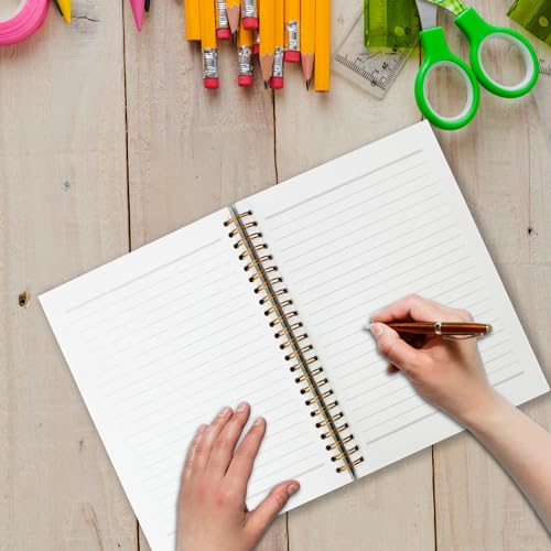 Carnet de notes biblique à spirale A5 avec 80 pages lignées