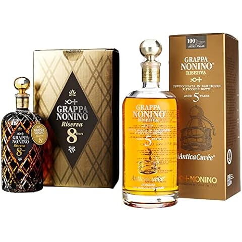 Nonino Grappa Riserva 8 Jahre in Geschenkverpackung 43% vol Cover