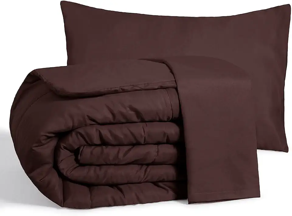 Edredom Casal Queen 3 Peças Margarida - Conforto, Estilo e Maciez para Noites Aconchegantes (Variações) (Marrom)