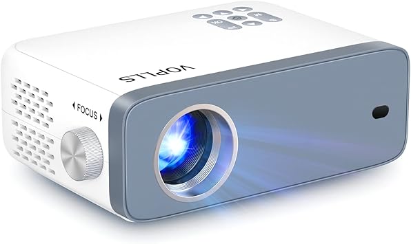 Amazon.com: Mini Projector, VOPLLS 1080P Full HD Supported Video ...