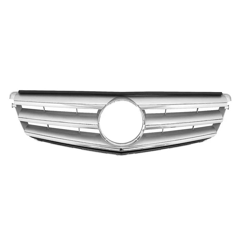 Calandre avant Mercedes W204 style AMG GT pour Classe C W204 S204 2007-2014 noir brillant