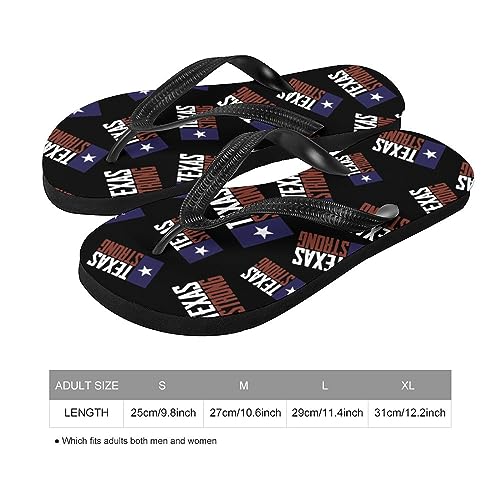 Texas Strong Flip Flops for Women Men Casual Comfortable Beach Thong2