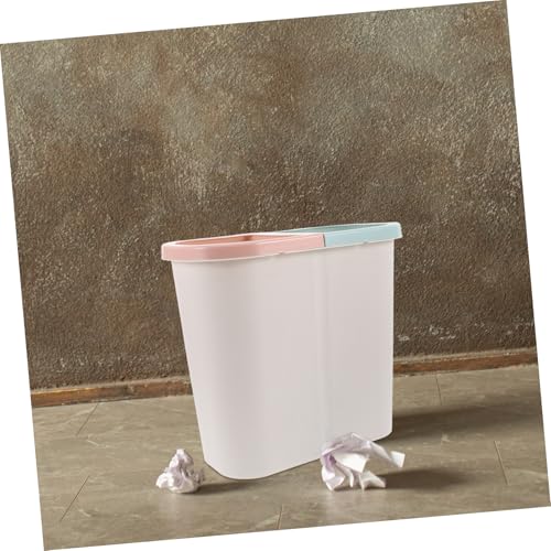 Caneca de basura rectangular PRETYZOOM sin tapa miniatura 6