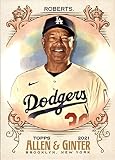 2021 Topps Allen and Ginter #308 Dave Roberts SP Short Print Los Angeles Dodgers MLB Baseball Trading Card