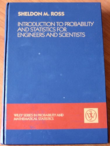 Introduction to Probability and Statistics for ... 047181752X Book Cover
