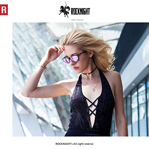 Image of ROCKNIGHT HD Polarized Driving Sunglasses UV400 Protection Lightweight Al-Mg Metal Frame Outdoor Casual 60mm