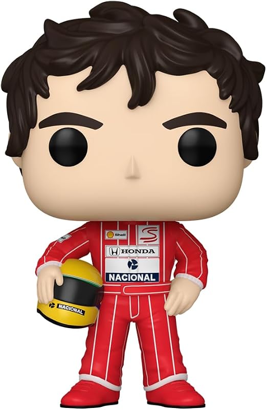 Figurine Funko Pop! Racing – Ayrton Senna, 9,5 Cm, Vinyle, Collection, Cadeau Fan De Sport