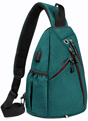 Sling Bag, Sport Mens 1 Rope Sling Backpack Breathable Lightweight Chest Bag Tactical