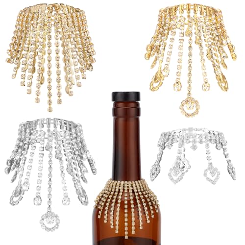 Pendentifs bouteille de vin strass 11,9 cm OLYCRAFT decoration bapteme