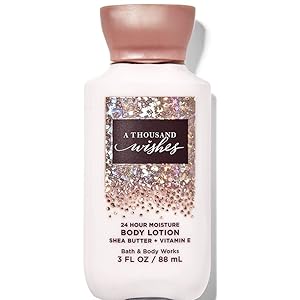 Bath and Body Works Super Smooth Body Lotion Travel Size 3 Oz. (A Thousand Wishes)